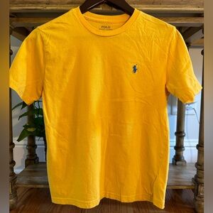 Boys Medium (10-12) yellow t-shirt by Ralph Lauren